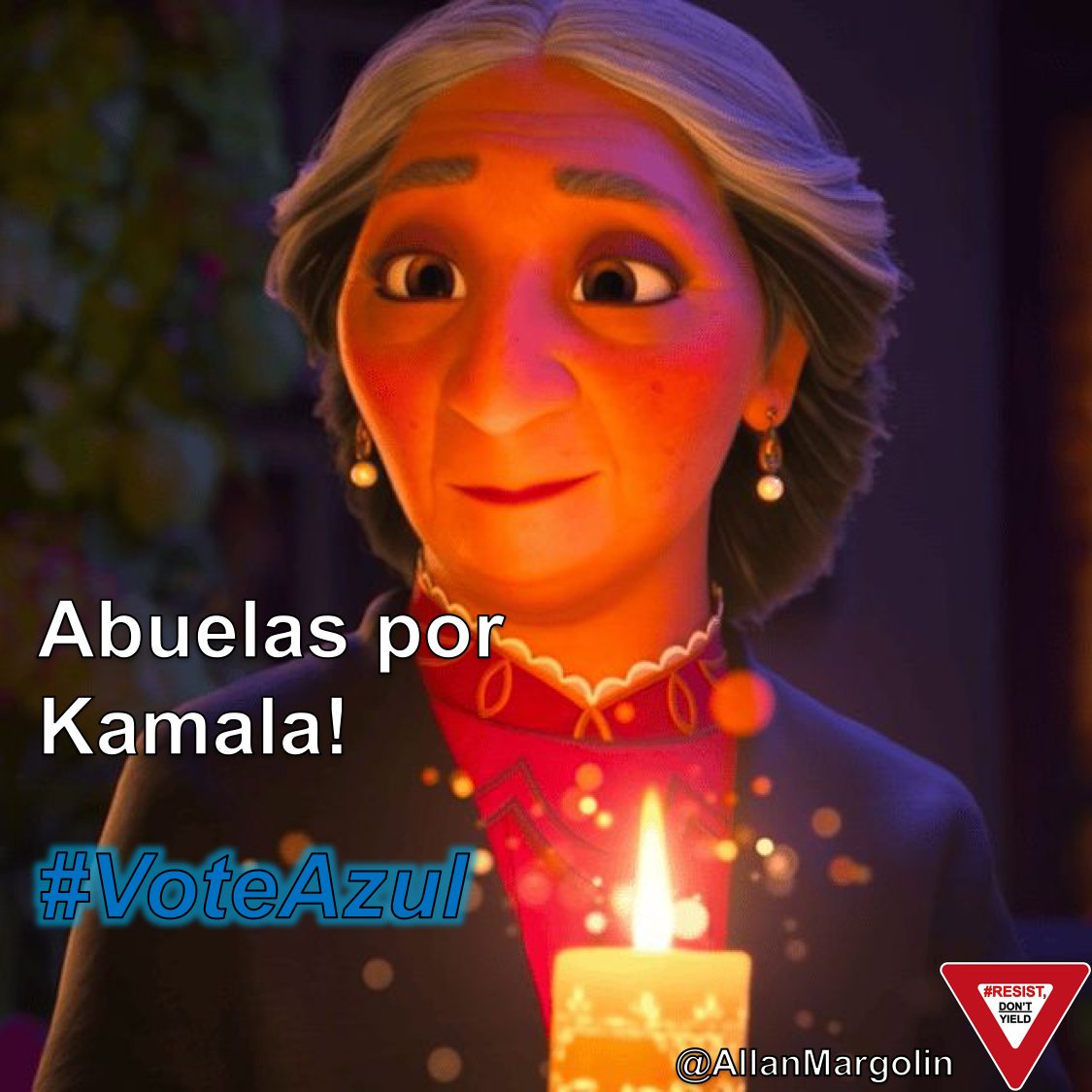 AllanMargolin's tweet photo. Abuelas Por @KamalaHarris #VoteAzul
@VintageKnits @SenatorLujan @JMurguia_Unidos @donald_j_putin @WeAreUnidosUS @LULAC @azlibertad @EJinAction @UnidosUSAF @LatinoUSA @rayleengale @Maria_Hinojosa @DMansini @futuromedia @Coolie2024 @HarlemGirl59 @latinousa @NatImmForum @NILC https://t.co/02jA2NSGre