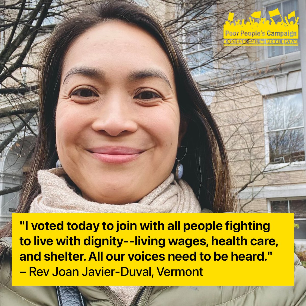 #WeAreTheSwing Vote! We're lifting up stories about why folks are voting and the change and progress they want to see in the world. Remember to contact 866-OUR-VOTE if you face any issues at the polls!