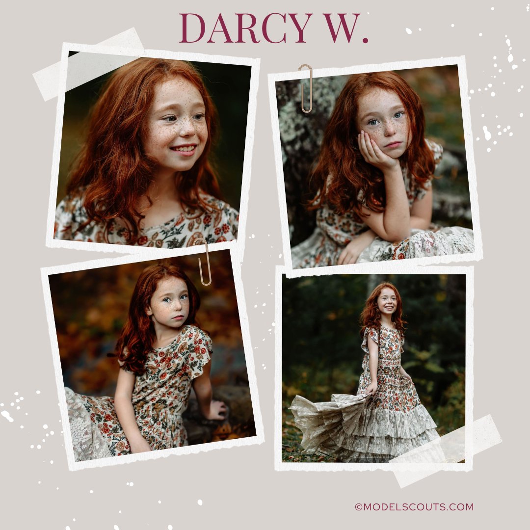 MODELSCOUTS_COM's tweet image. Congrats to new child model Darcy who we signed to top NYC model agency MMG Management!
Do you know a cute little one who&apos;d like to start a modeling career? Let us get them started at ModelScouts.com
#childmodeling #kidsmodeling  #childmodelsearch #childmodelingagency