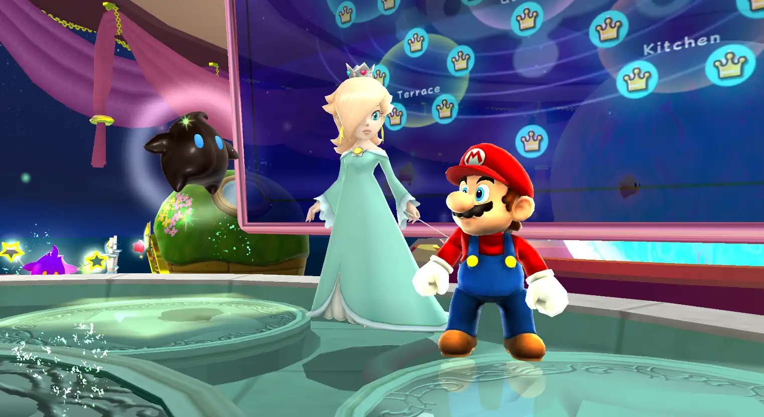 SPG64 on X: "A thread containing screenshots of Every Super Mario Galaxy  Level 🧵 I took each of these myself so feel free to use any of them as  your own wallpaper