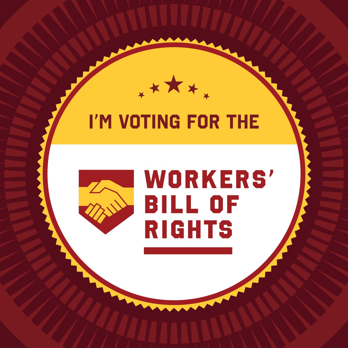 📣SHARE THIS POST to show you’re voting YES for the Workers' Bill of Rights, HRC Amendment #2! Step up at the polls for fair wages, paid leave, the right to organize, &amp; healthcare for all NOLA workers. Make your voice heard and let's build a stronger city together! 💪#GeauxVote
