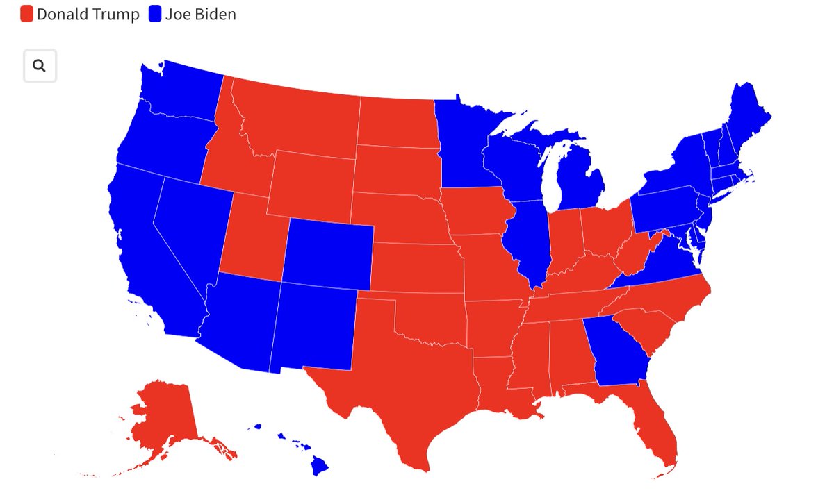 Neden Demokratlar mavi, Cumhuriyetçiler kırmızı? 
Bu iki parti neden fil ve eşekle sembolize ediliyorlar? 
'Ticket' ne demek? 

ABD Seçim haritasını anlama klavuzu: amerikabulteni.com/2024/11/05/sec…