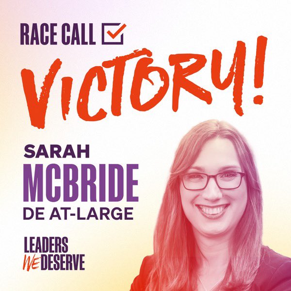 davidhogg111's tweet photo. From the youngest-ever Senator to the first Trans member of Congress, Delaware knows what young leaders can accomplish when given a chance, just look at Joe Biden. Leaders We Deserve is proud to say that Sarah will be our first endorsee elected to Congress https://t.co/aYn0MkeuKh