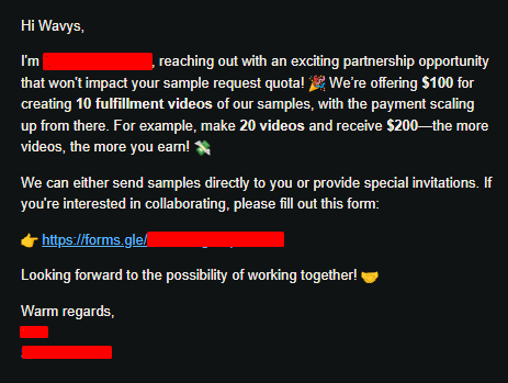PSA for creators!

Please please please never accept a deal like this 😂 

$10/video is an insult. Hell, even $100/video isn't THAT great of a deal. Know your worth!

#ugccommunity