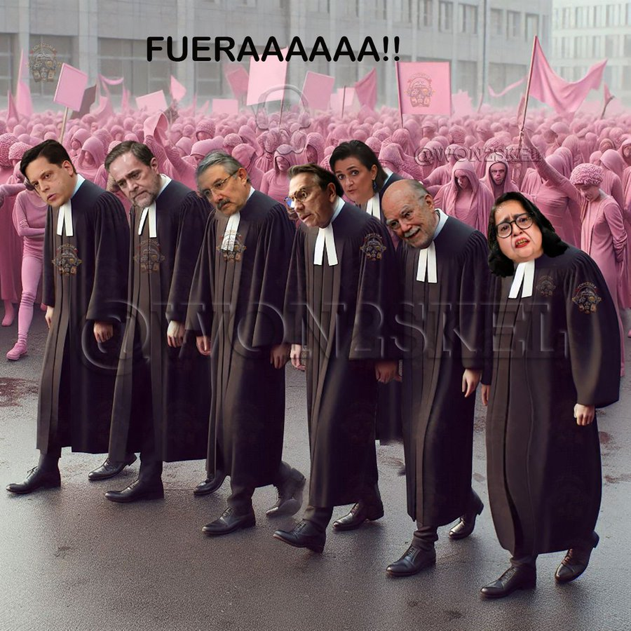 won2skel's tweet image. 👋Esto es una democracia y la mayoría manda los del #CartelDeLaToga se va a la v... perdieron los #TRAIDORES_A_LA_PATRIA  no pudieron con 36 millones que si la queremos la #ReformaAlPoderJudicialYaQuedo Norma Piña se va al rancho de AMLO 🤣