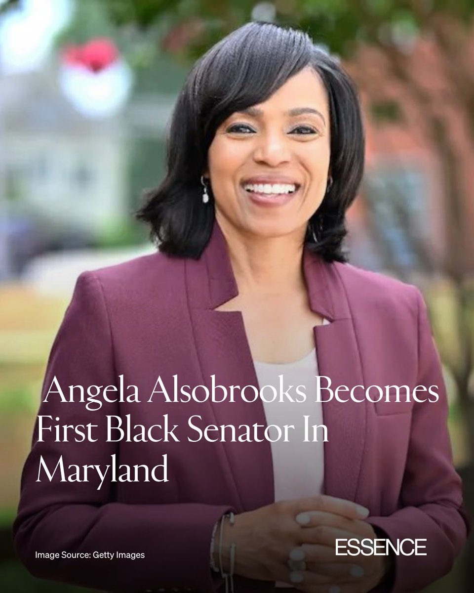 Democrat Angela Alsobrooks has won the Maryland Senate race, becoming the first Black Senator for the state!

Alsobrooks is currently a county executive in Maryland. Maryland voters made history on Tuesday, voting to send Angela Alsobrooks to Washington as the first Black woman
