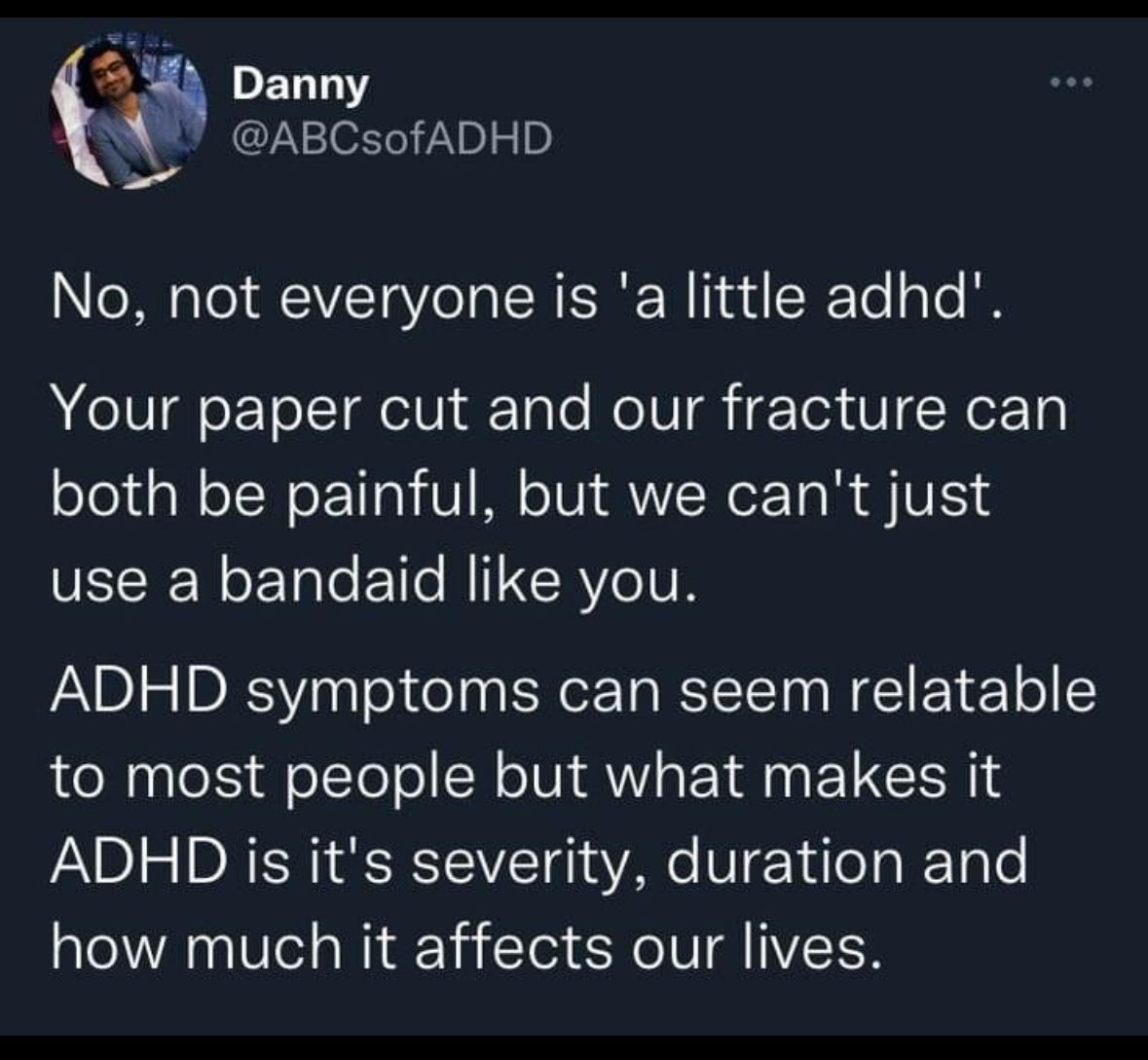 ADHD Memes (@adhdforreal) on Twitter photo 