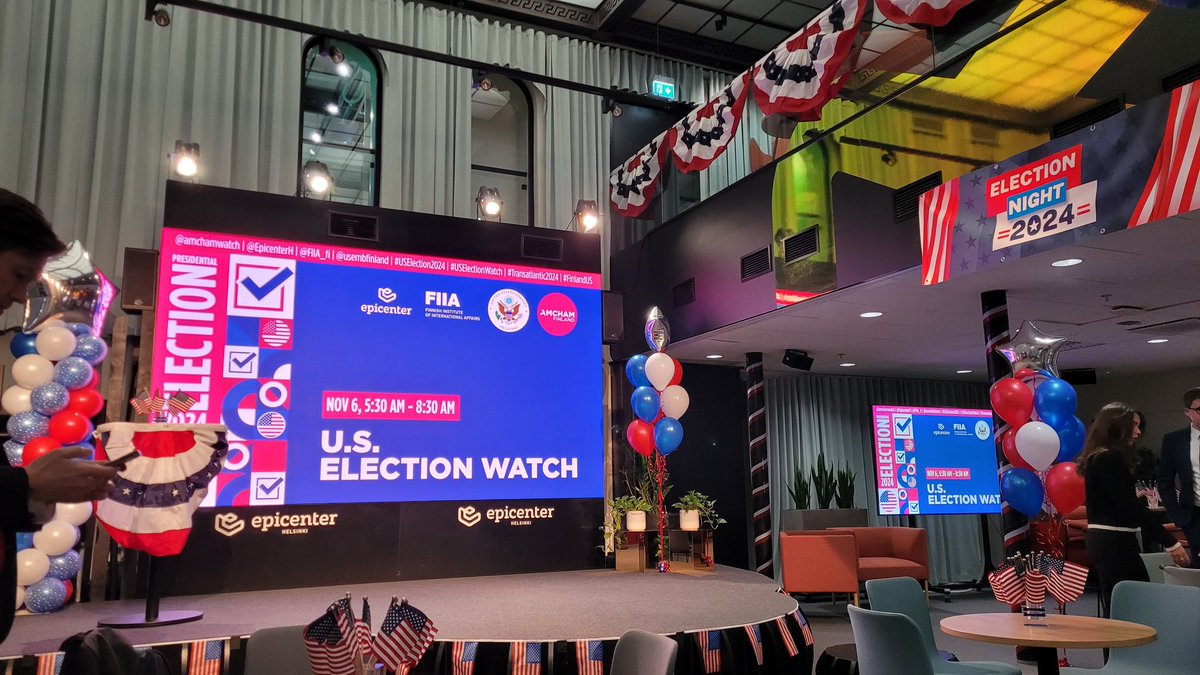 We're here bright, early, and waiting for the actions to kick off at <a href="/EpicenterH/">EpicenterHelsinki</a>!!