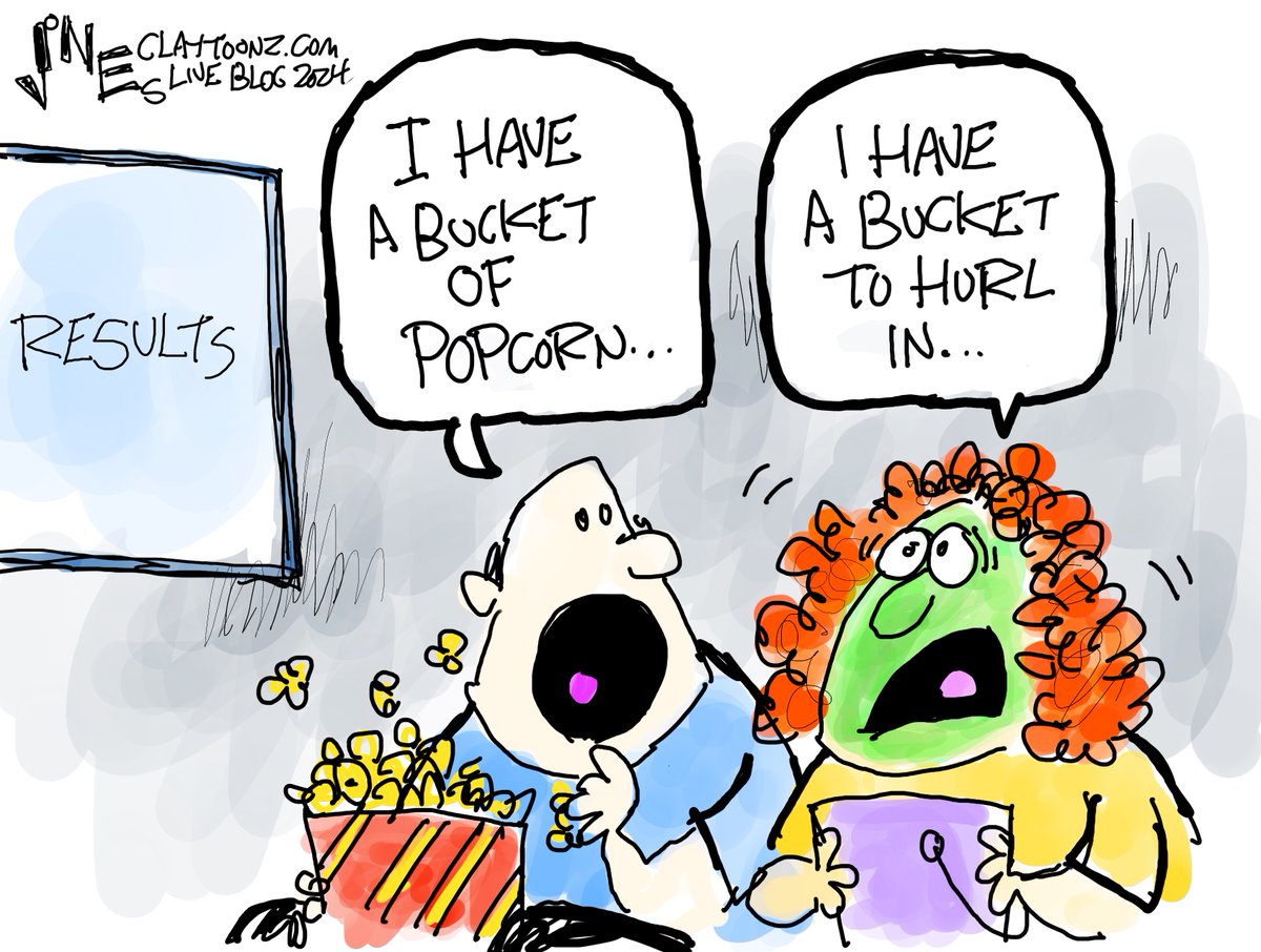 claytoonz's tweet image. Cartoon #10 for tonight&apos;s live blog. claytoonz.substack.com/p/live-blog-20… #LiveBlog