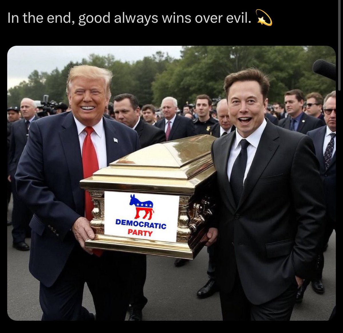 Elon Musk literally saved America!