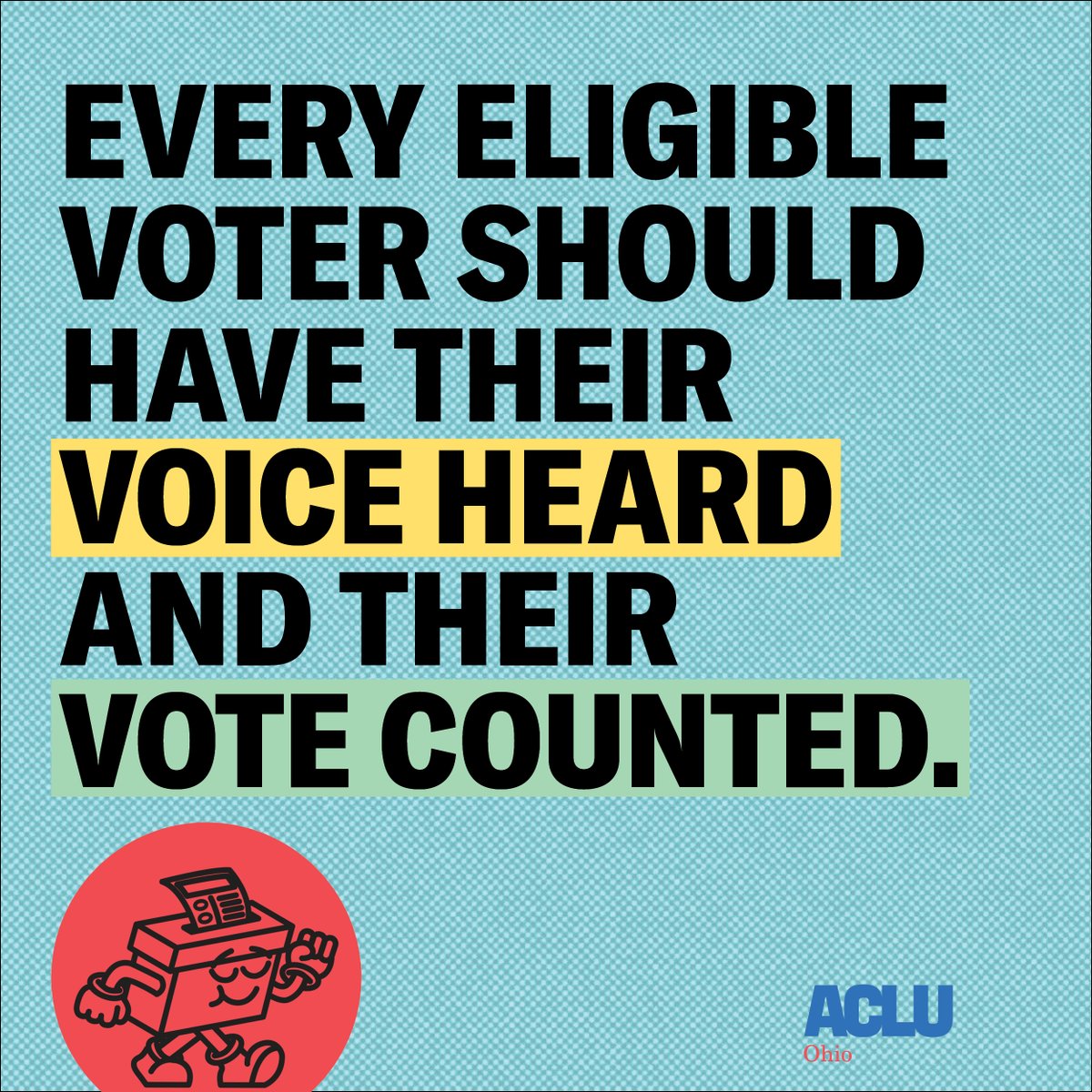 Let the process run its course. It takes time to count every ballot.