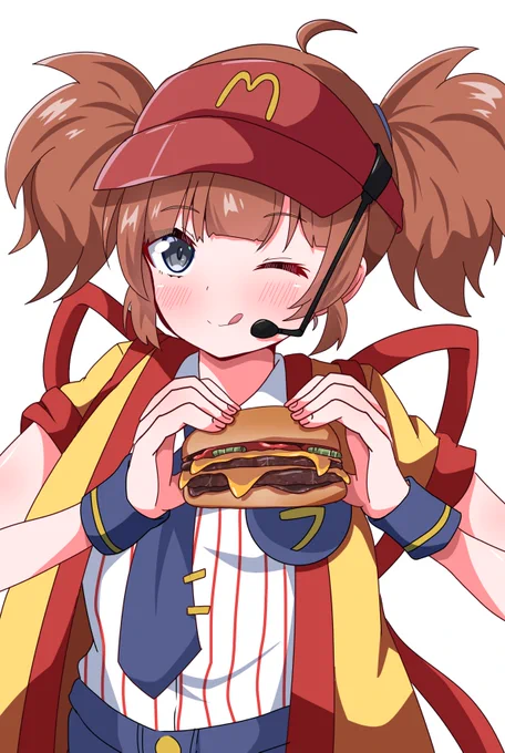 #いまだけダブチ食べ美