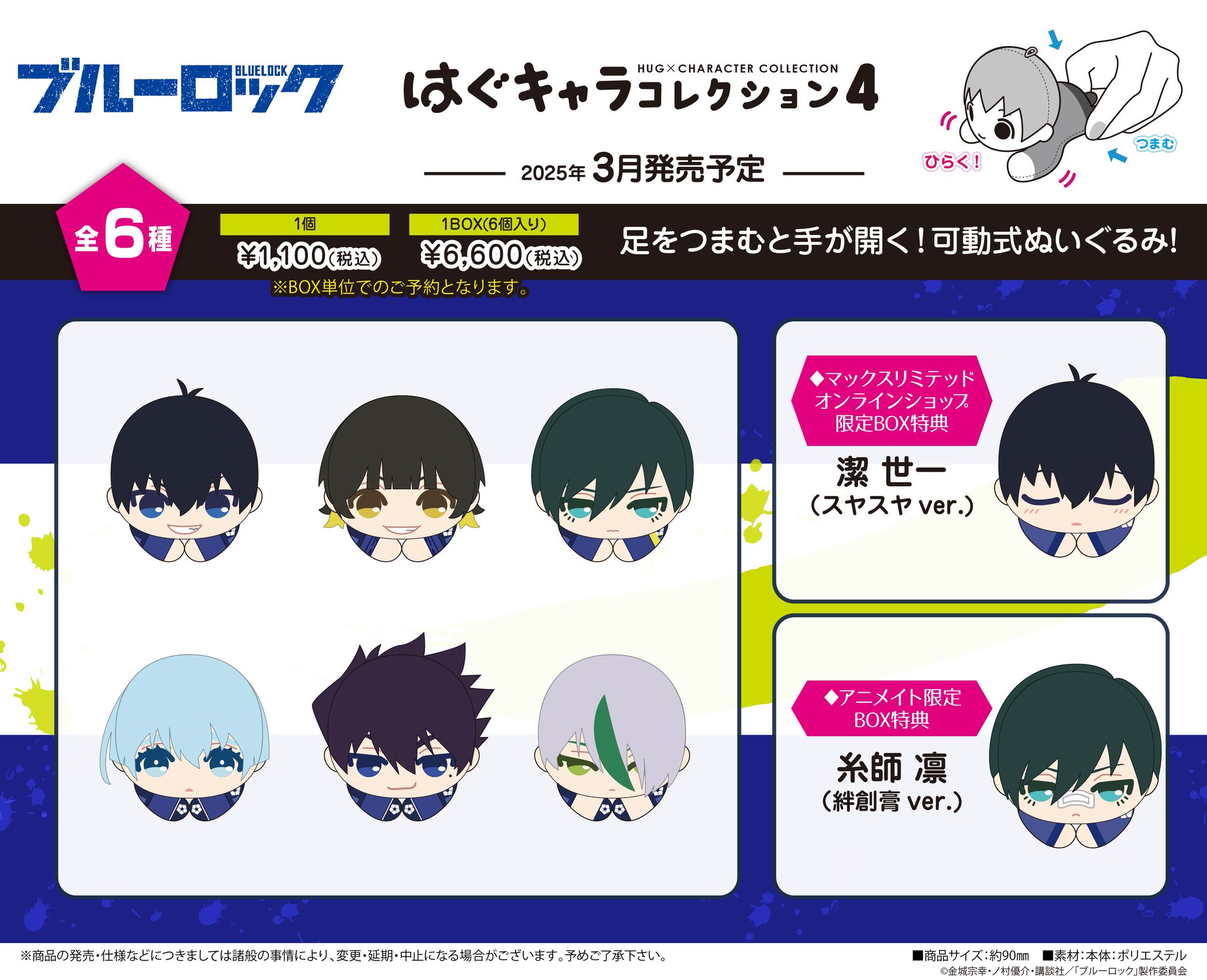 再販】ブルーロック はぐキャラコレクションスペシャル