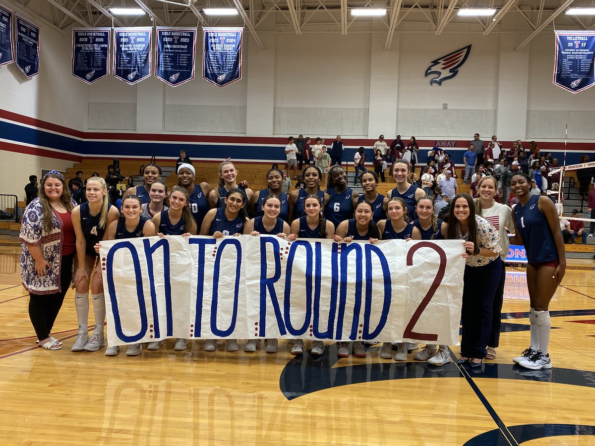 Phone service was wonky so I couldn’t provide updates, but Tompkins is area bound after a sweep of George Ranch tonight. The Falcons won 25-20, 25-20, 25-19.