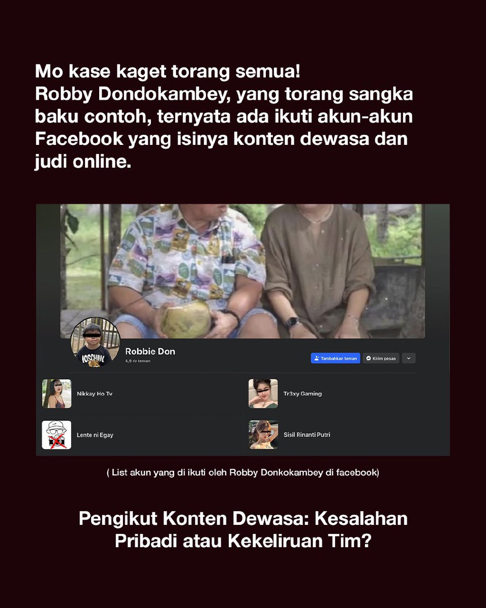 tommpratama's tweet photo. Selamat datang di Indonesia, tempat di mana pejabat lebih sibuk 'stalking' daripada melayani. Apa rakyat perlu bantu buatkan list prioritas kerja, Pak? Biar ga salah arah! 👋

Pagii Dada
#JejakSosmedRD
Cabup Minahasa https://t.co/Yb4CYGrpcC