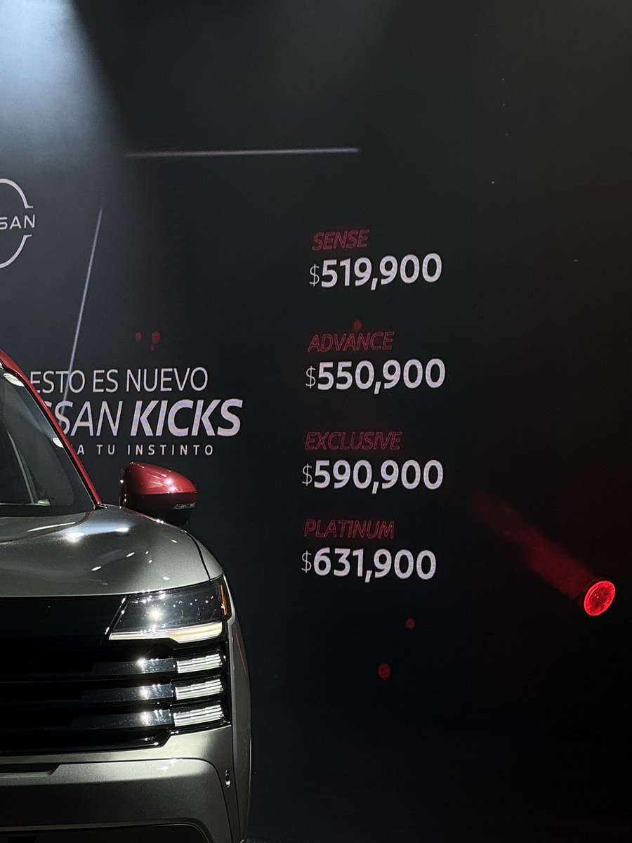 Por fin se lanza en México el nuevo <a href="/Nissan_mx/">Nissan México</a> Kicks 2025.

- Nueva plataforma más grande
- Motor 2.0 l de 142 hp
- Caja AT CVT
- 4 versiones de 519,900 a 631,900 MXN