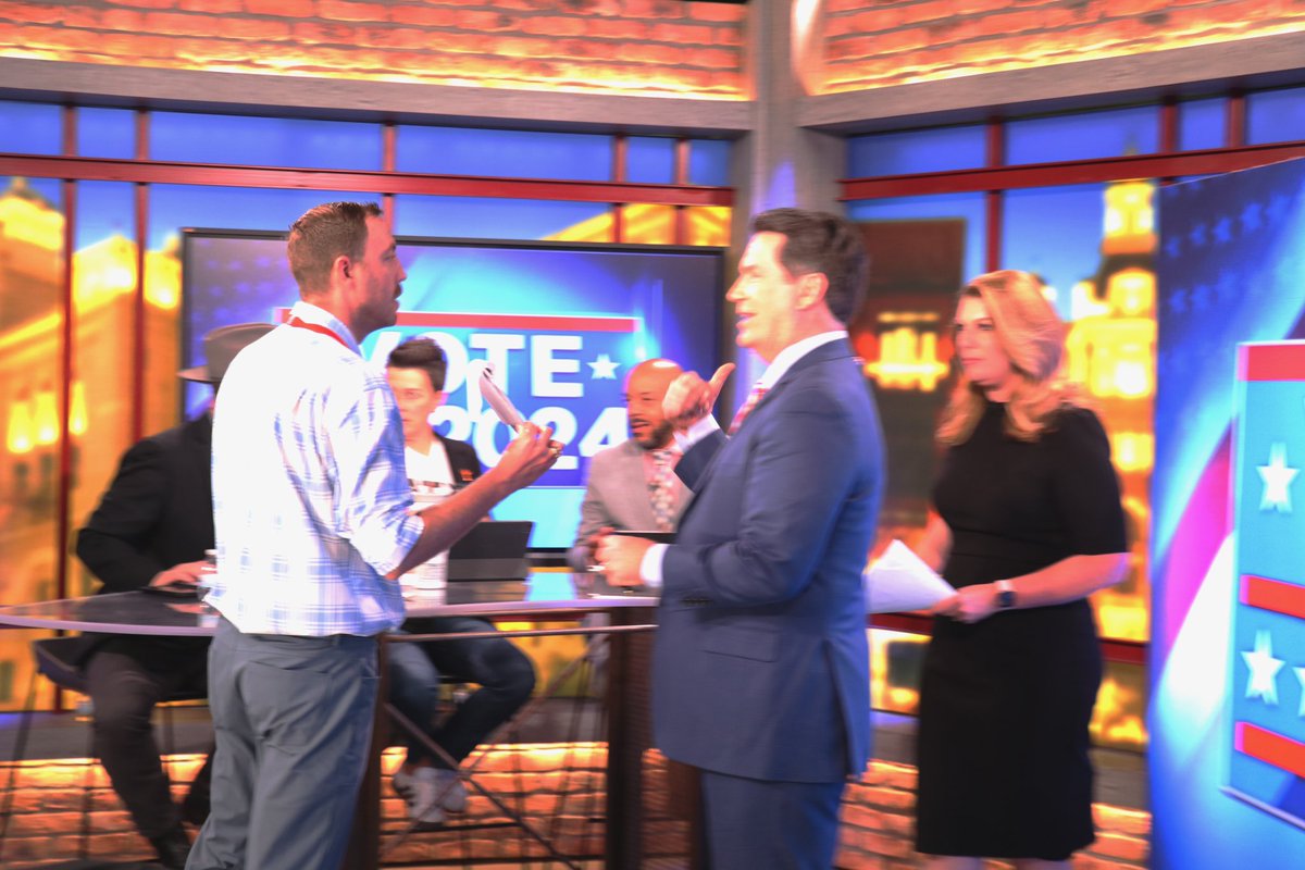 Kolten Parker (@koltenparker) on Twitter photo Passing election updates to <a href="/stevespriester/">Steve Spriester</a> and <a href="/KSATmyra/">Myra Arthur</a> during our <a href="/ksatnews/">KSAT 12</a> stream… an action shot from <a href="/And_Drew_Wilson/">Andrew Wilson</a> Passing election updates to <a href="/stevespriester/">Steve Spriester</a> and <a href="/KSATmyra/">Myra Arthur</a> during our <a href="/ksatnews/">KSAT 12</a> stream… an action shot from <a href="/And_Drew_Wilson/">Andrew Wilson</a>