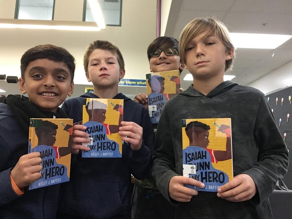 Rhonda Jenkins (@luv2teachtech) on Twitter photo These four 5th graders are getting their read on for the Bluestem Battle of the Books! <a href="/bluestemaward/">Bluestem Award</a> #204reads <a href="/KendallPatriots/">Kendall Elementary</a> <a href="/kellyiswrite/">Kelly J. Baptist</a> These four 5th graders are getting their read on for the Bluestem Battle of the Books! <a href="/bluestemaward/">Bluestem Award</a> #204reads <a href="/KendallPatriots/">Kendall Elementary</a> <a href="/kellyiswrite/">Kelly J. Baptist</a>