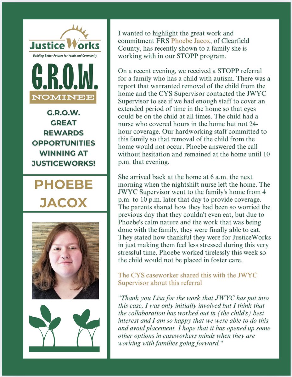 We recognize the dedication, hard work, and heart our team members bring to their roles every day. That's why we’re excited to spotlight the G.R.O.W. Nominee Program—a chance to celebrate colleagues who truly exemplify Great Rewards, Opportunities, and Winning.
#WhateverItTakes