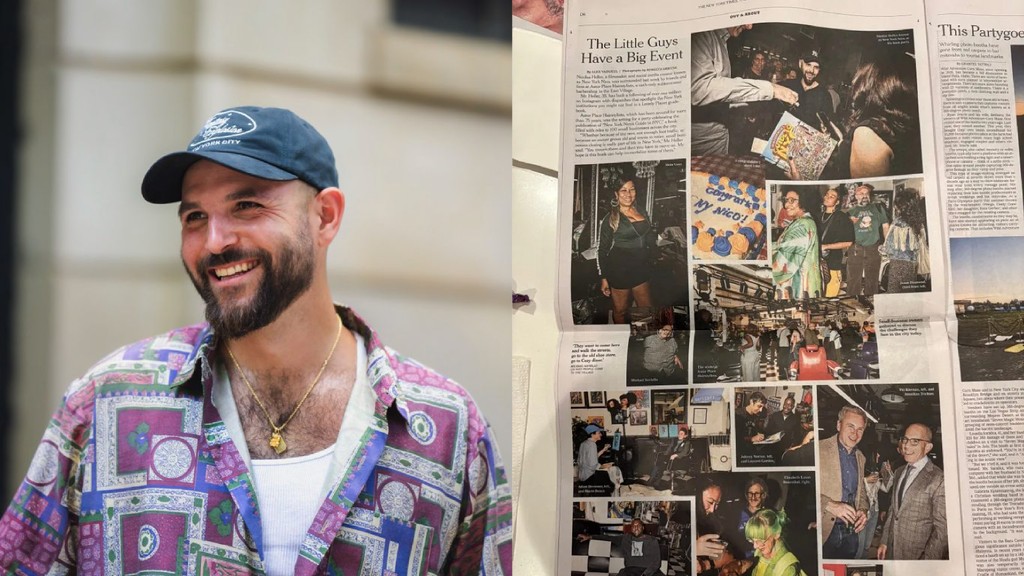 printmag's tweet image. New York Nico Shares His #City at the Next #PRINTBookClub 📖

Join Us Thursday, November 21, at 4 p.m. ET! We'll welcome Nicolas Heller, aka #NewYorkNico for a discussion of his new #book, #NewYork Nico’s #Guide to #NYC.

Read the full story on PRINT: l8r.it/mEyj