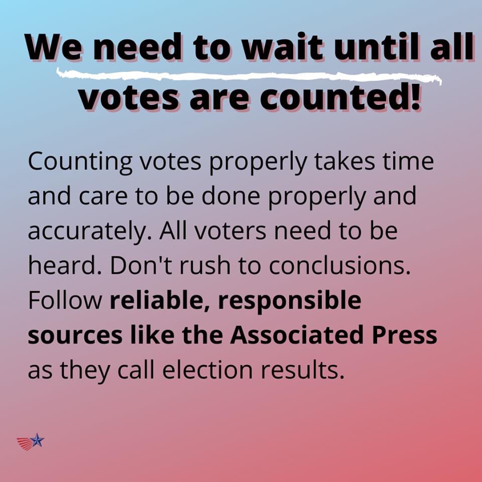 DemsAbroad's tweet photo. Have you heard of the "red mirage?"🟥
The #redmirage implies in-person voters trend GOP, counted 1st. Many Dems will #votebymail, counted after in-person, so there will be a tallying “mirage". Final votes may not be tallied, and won’t know a winner, until after #ElectionDay. 🇺🇸🌍 https://t.co/poqWPX1IQ2