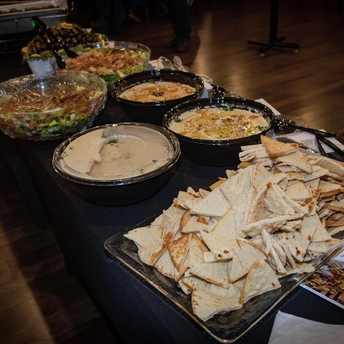 Experience the heartwarming relatable moments in Masrah Cleveland Al-Arabi's "The Outstretched Hand" Nov. 7 through Nov. 10.  Performances offer pre- or post-show light apps. This Thurs., Nov. 7 features apps from Taza: A Lebanese Grill. cptonline.org. 📷Steve Wagner