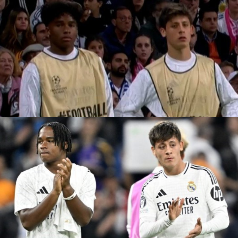 InvictosSomos's tweet photo. En los últimos 4 partidos del Real Madrid:

➤ Arda Güler: 1 minuto disputado. 
➤ Endrick: 0 minutos disputados.

Pese a que han rendido cada que los meten a competir, ni el turco ni el brasileño están contando para Carlo Ancelotti. 

SIN OPORTUNIDADES.