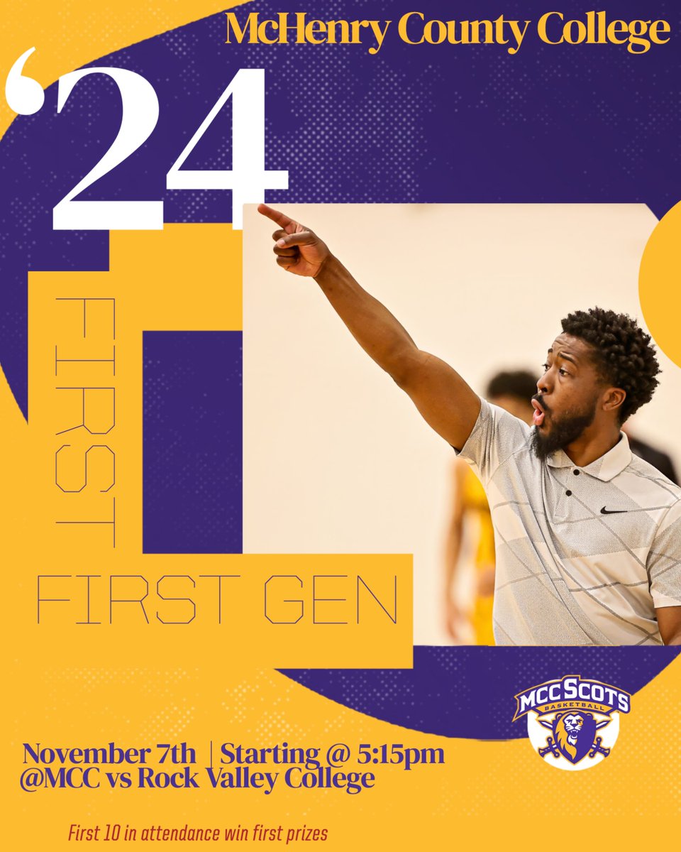 MCCScots's tweet photo. First 🏀 Home Game is Thursday Nov. 7th ⛹🏾‍♀️ 
Just a reminder Women's game starts at 5:15pm
Come join us and celebrate First Game for First Gen🎉
#ScotPride #FirstHomeGame https://t.co/ybq3Z69zmU