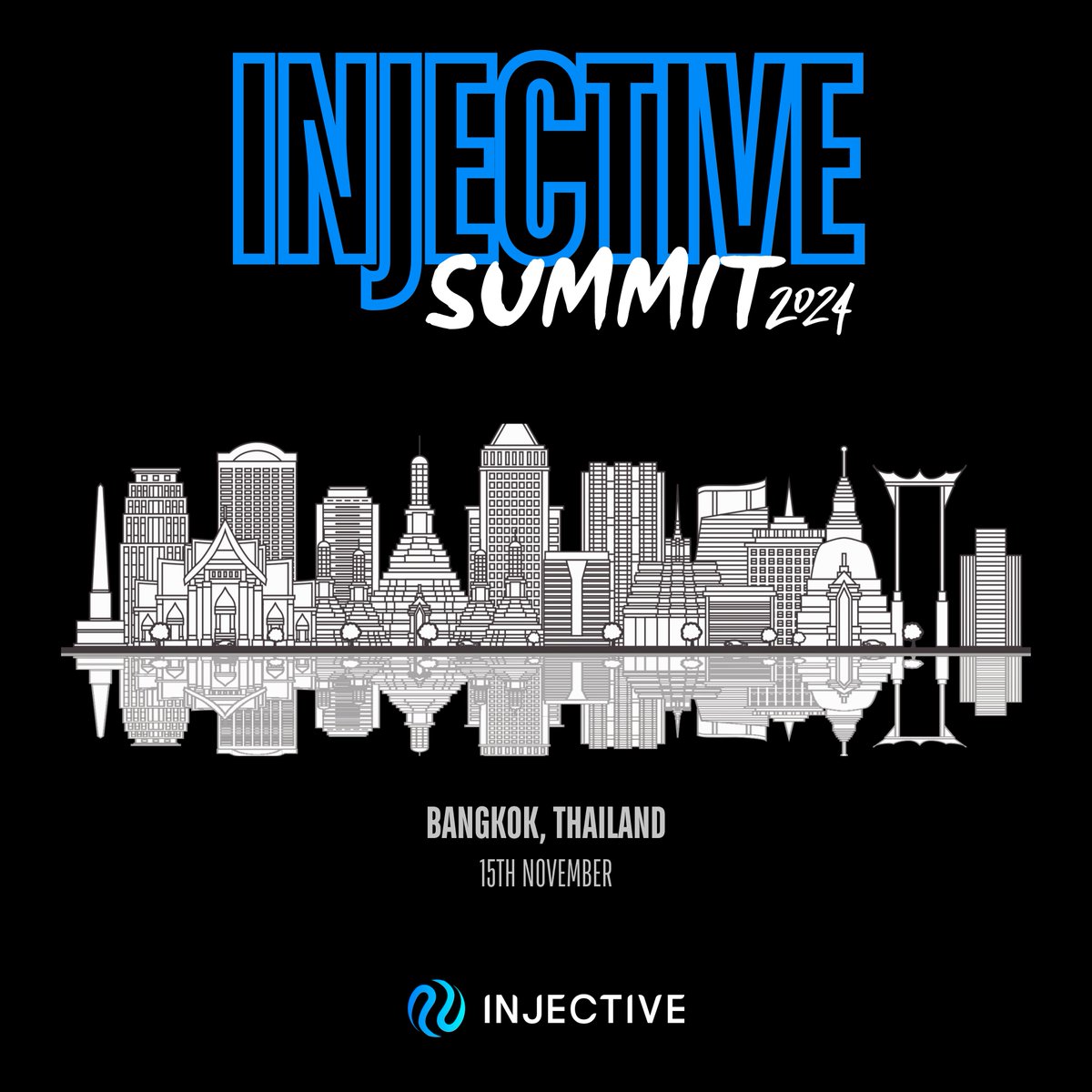 MDCryptoWorld's tweet photo. The #injectiveSummit2024 is set for November 15th at the Four Seasons Hotel Bangkok along the Chao Phraya River, from 10:00 to 17:00 UTC.
Explore the latest innovations, engage in exciting interactive sessions, and experience a cutting-edge format that raises the bar for industry events.
@injective #NinjaNovember
A Thread 🧵