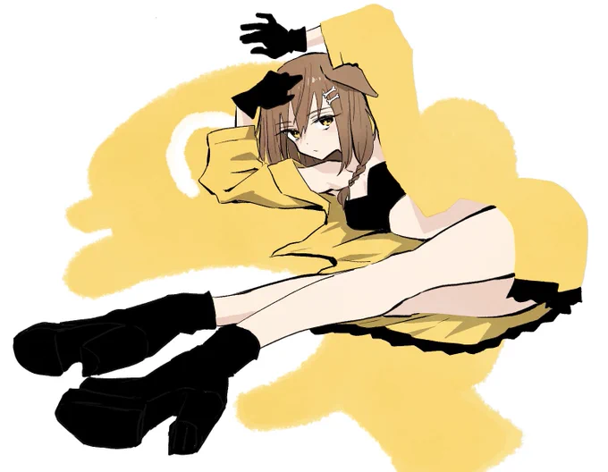 気分はyellow。引越しご苦労様です。 #できたてころね 