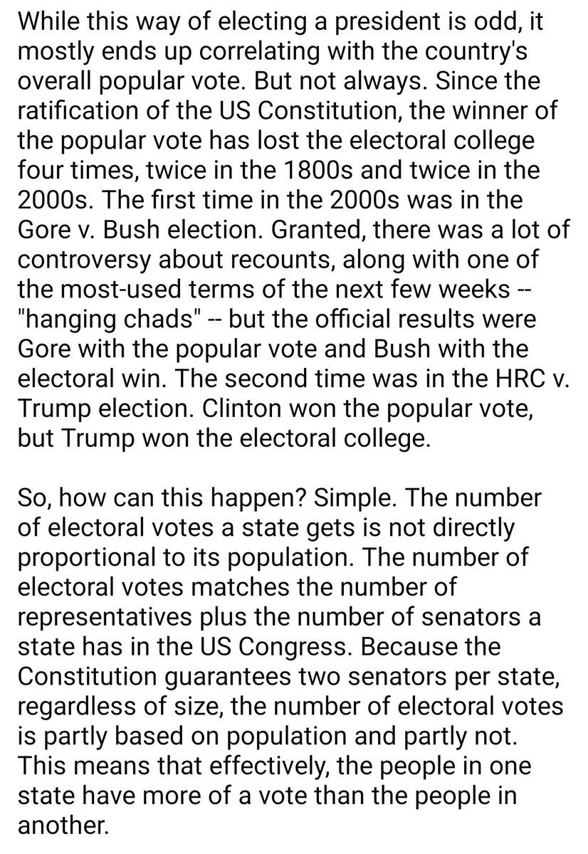 aaronhowland's tweet photo. One person, one vote? Not exactly. #Election2024 #ElectionDay https://t.co/imQA77MZsS