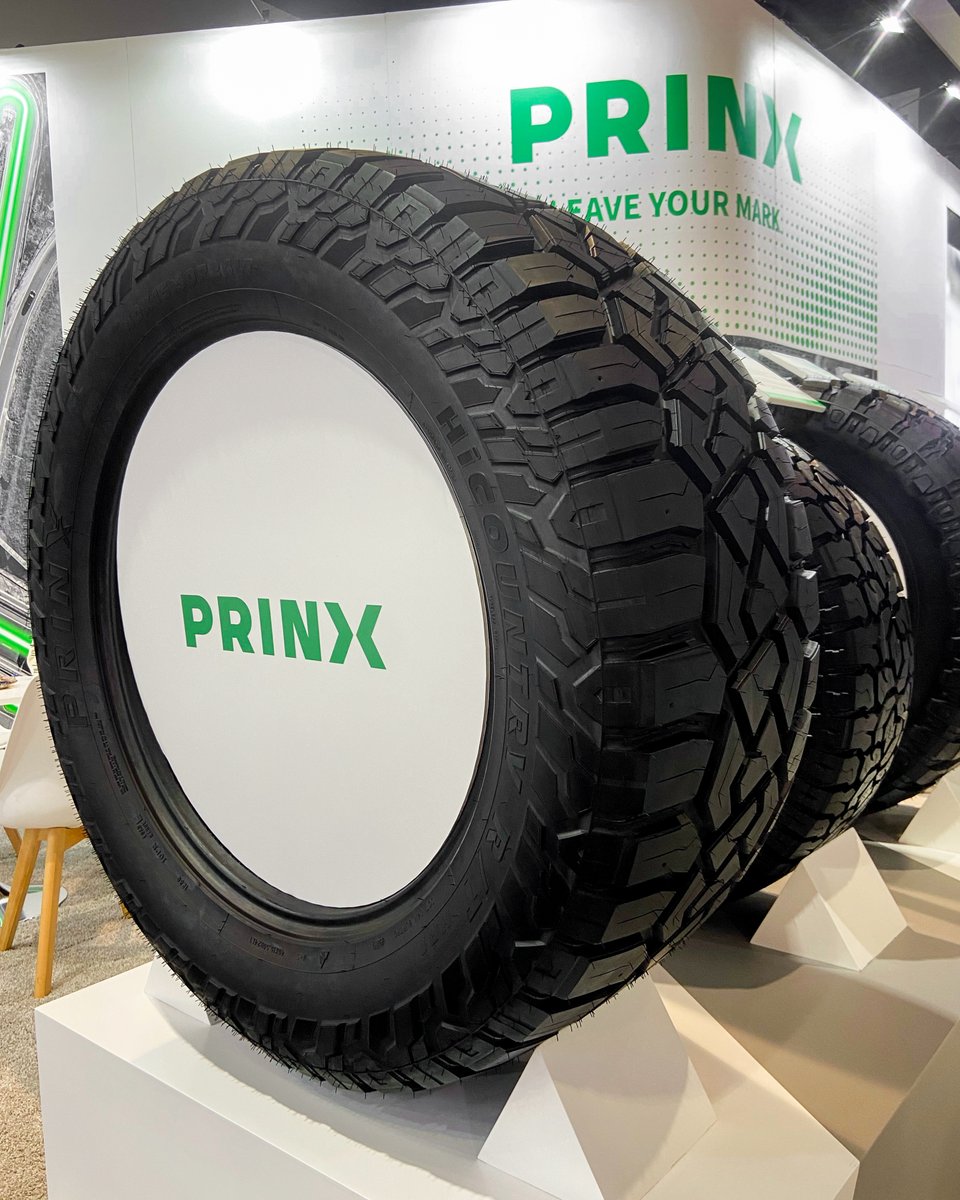 PrinxTiresUSA's tweet image. Successful first day at @SEMASHOW  in Las Vegas. We love showcasing our new product innovations. Come visit us at Booth #41255 to learn more &amp;amp; check them out! #SEMA2024 #PrinxTires #PracticalPerformance