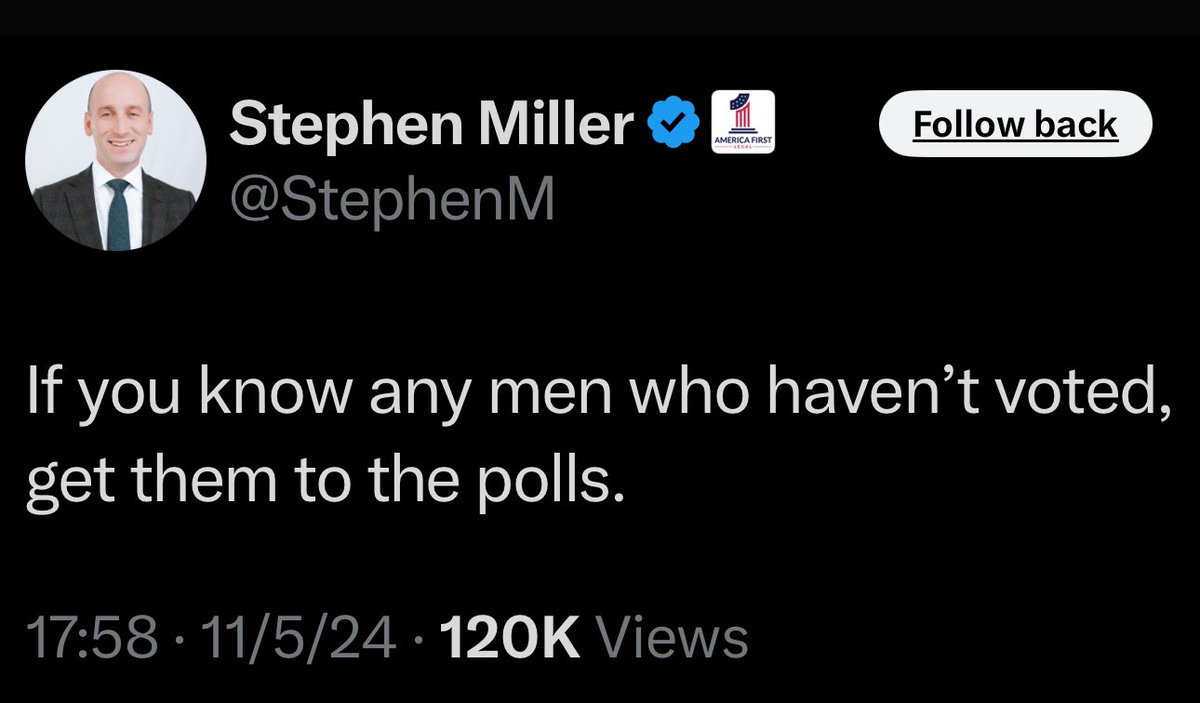 He’s always been scared of strong women. Keep voting ladies. We’ve got this!