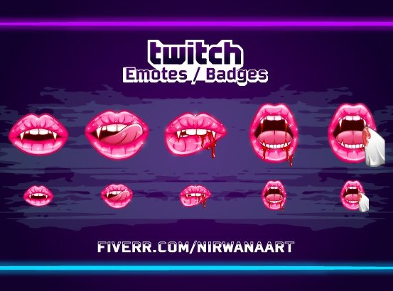 Get your own custom sub badges or emotes with me for Only $5 each⚡
Hit me up or check out my link below >.<

fiverr.com/nirwanaart

#artmoots #artshare #Commission #commissionopen #anime #twitch #subbadges #Live2dCommissions
#emotes #vtuber #livestreaming