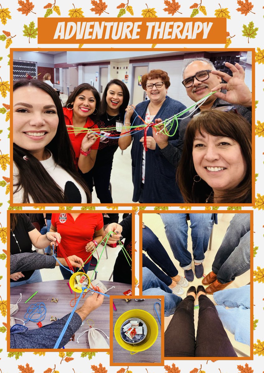 NISD_RawlinsonCounseling (@_rmscounseling) on Twitter photo So much fun learning about Adventure Therapy today! Thank you <a href="/NISDCounseling/">NISD Counseling</a> for helping us grow as professional school counselors! Canāt wait to implement all we learned on campus! š§” So much fun learning about Adventure Therapy today! Thank you <a href="/NISDCounseling/">NISD Counseling</a> for helping us grow as professional school counselors! Canāt wait to implement all we learned on campus! š§”