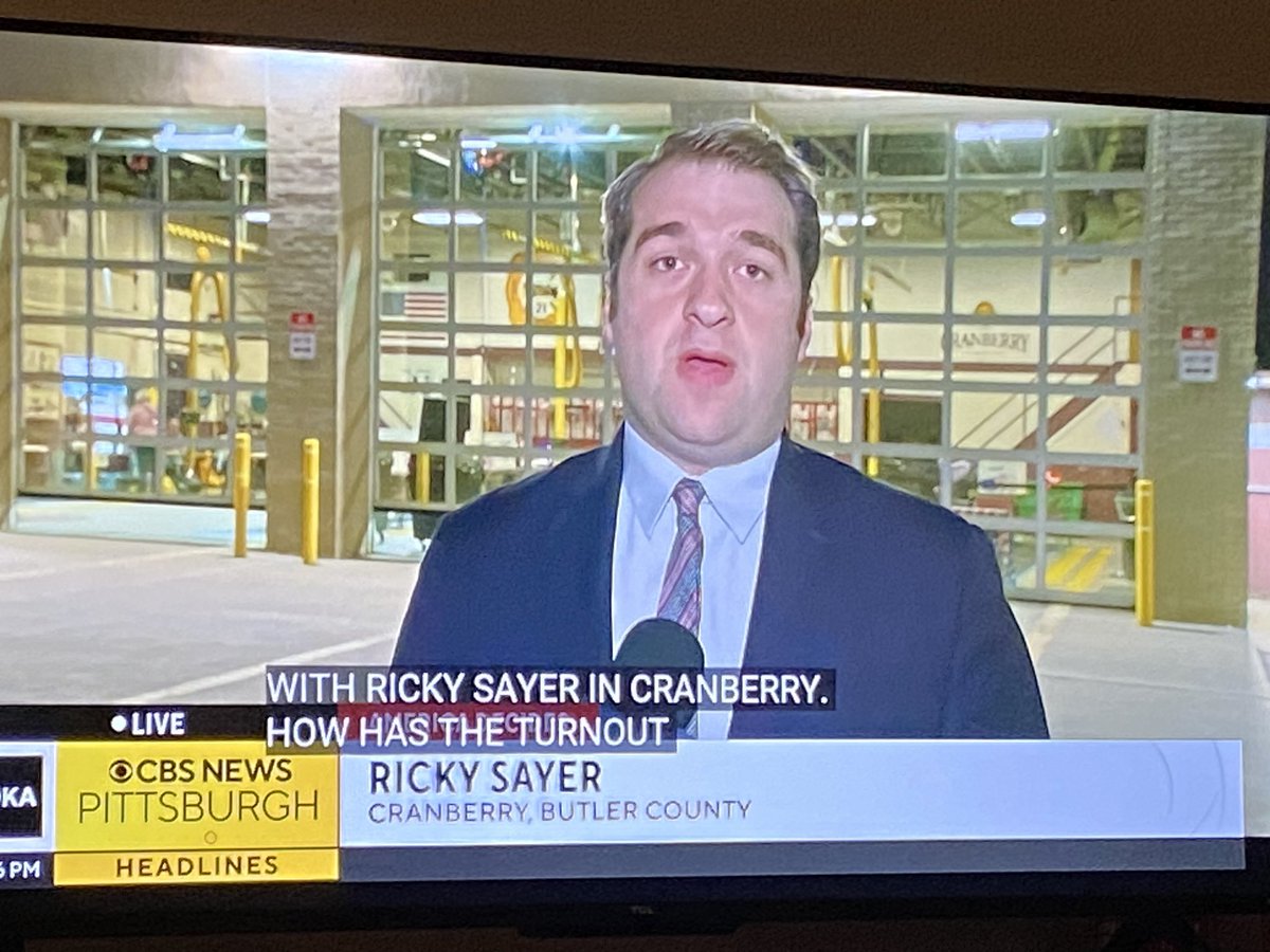 Just heard <a href="/RickyReports/">Ricky Sayer</a> say “Democracy in Action” on <a href="/KDKA/">KDKA</a> .  Could he be thinking about his #nhdia <a href="/NewhouseBDJ/">Broadcast & Digital Journalism Department</a> training?
<a href="/NCCNewsOnline/">NCCNewsOnline</a>