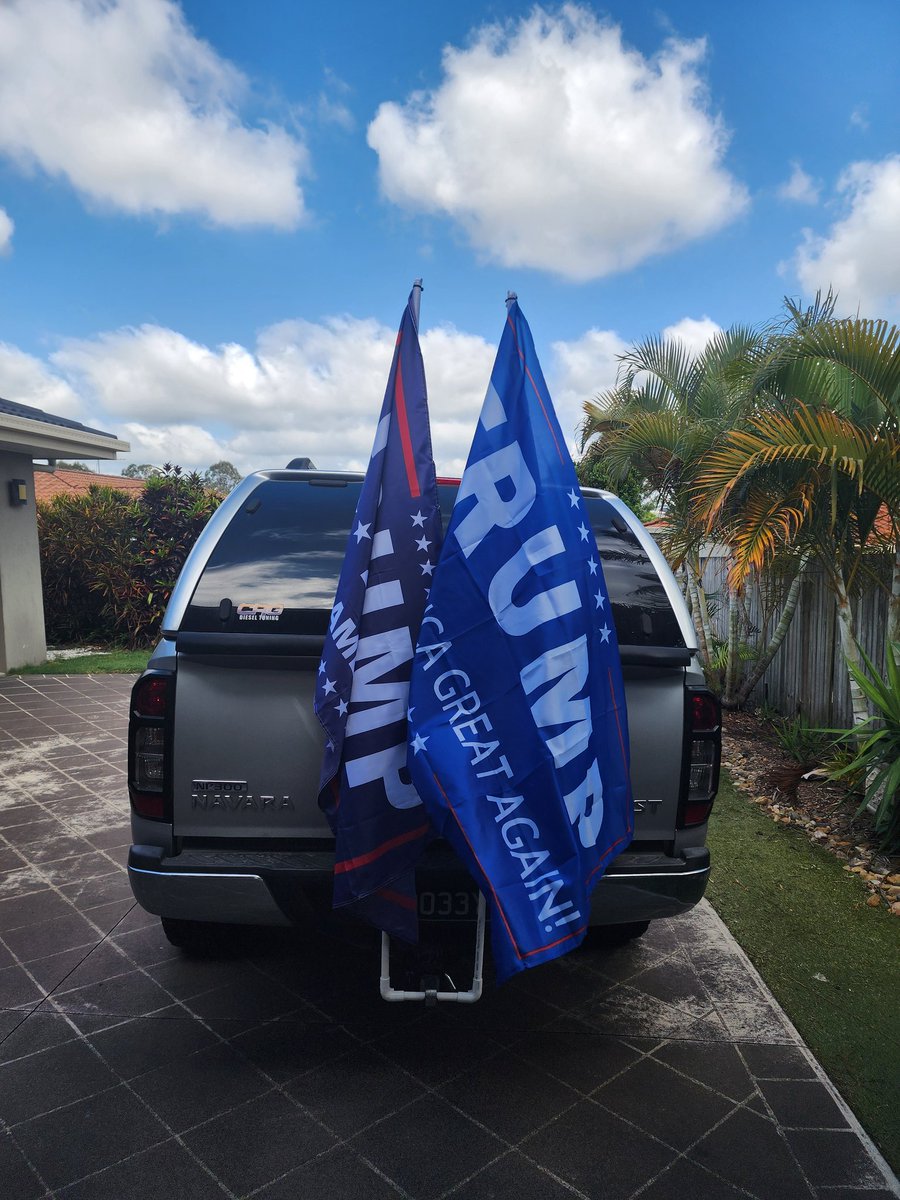 4979040f90594d9's tweet photo. @scrowder @GmorganJr @ToolManTimLWC
Watching live from Australia! Day off work and the ute (truck) is set up!
#election
#watchingfromaustralia
#electionlivestream
#lowderwithcrowder
#trump
#trump2024 https://t.co/vm3zsdMeqF