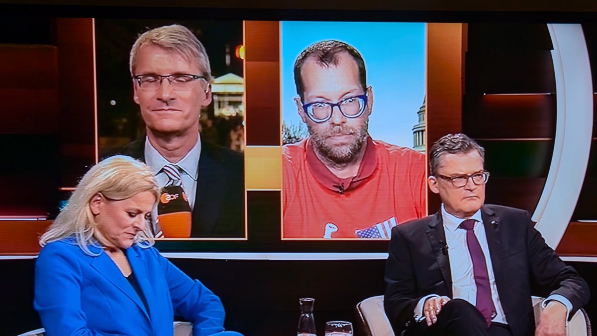 Alle vier Jahre gräbt man #Wolfmeier aus, damit er live bei #Lanz für Trump wedelt und sich der common sense an ihm leerempören kann und es ist maximal ermüdend