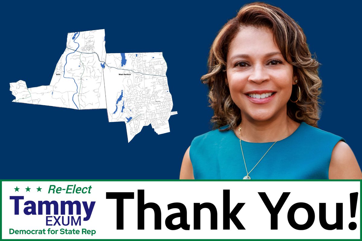 Thank you to the residents of the 19th State House District! I will never take for granted the trust placed in me to be your advocate at the state capitol. #CTpolitics
