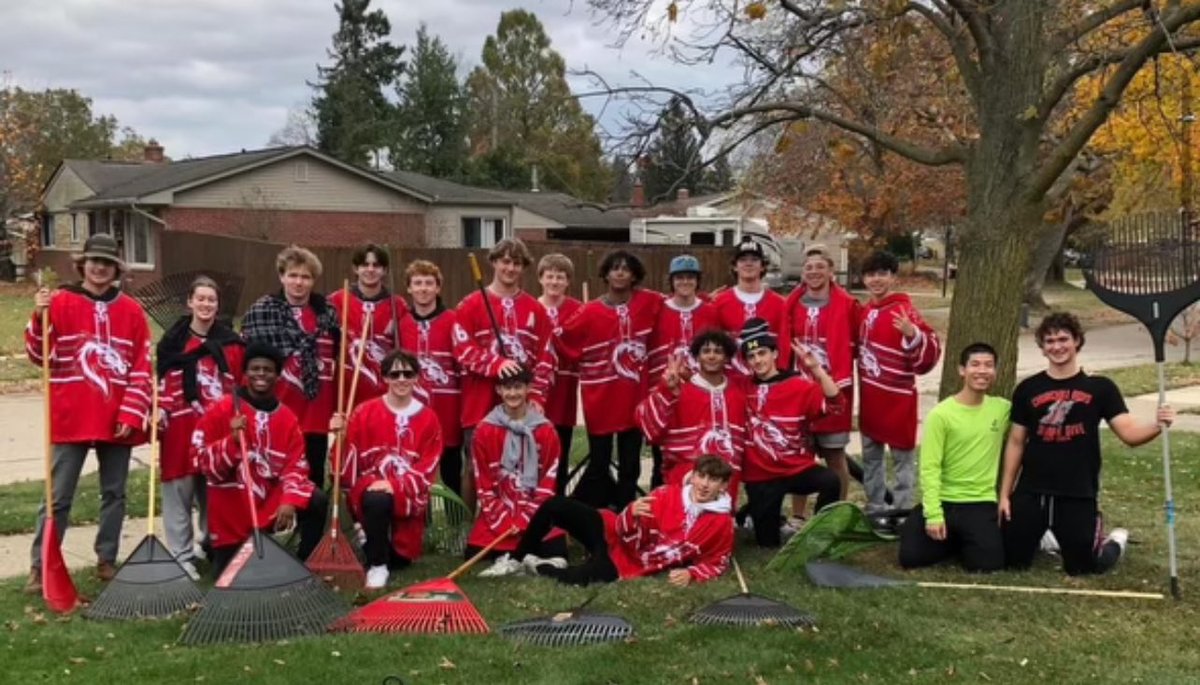 On an Election Day, <a href="/LivREDHockey/">LivREDHockey</a> focused its attention on community! Thanks to all the Stallions’ players for your hard work in today’s Rake &amp; Run event… <a href="/Churchillgames/">Churchill Athletics</a> <a href="/FranklinMADE_AD/">Livonia Franklin Athletics</a> <a href="/chs_blackhole/">The Black Hole🕳️‼️</a> <a href="/TheColonyFHS/">The Colony ™</a> <a href="/LivoniaDistrict/">Livonia Schools</a> #southside