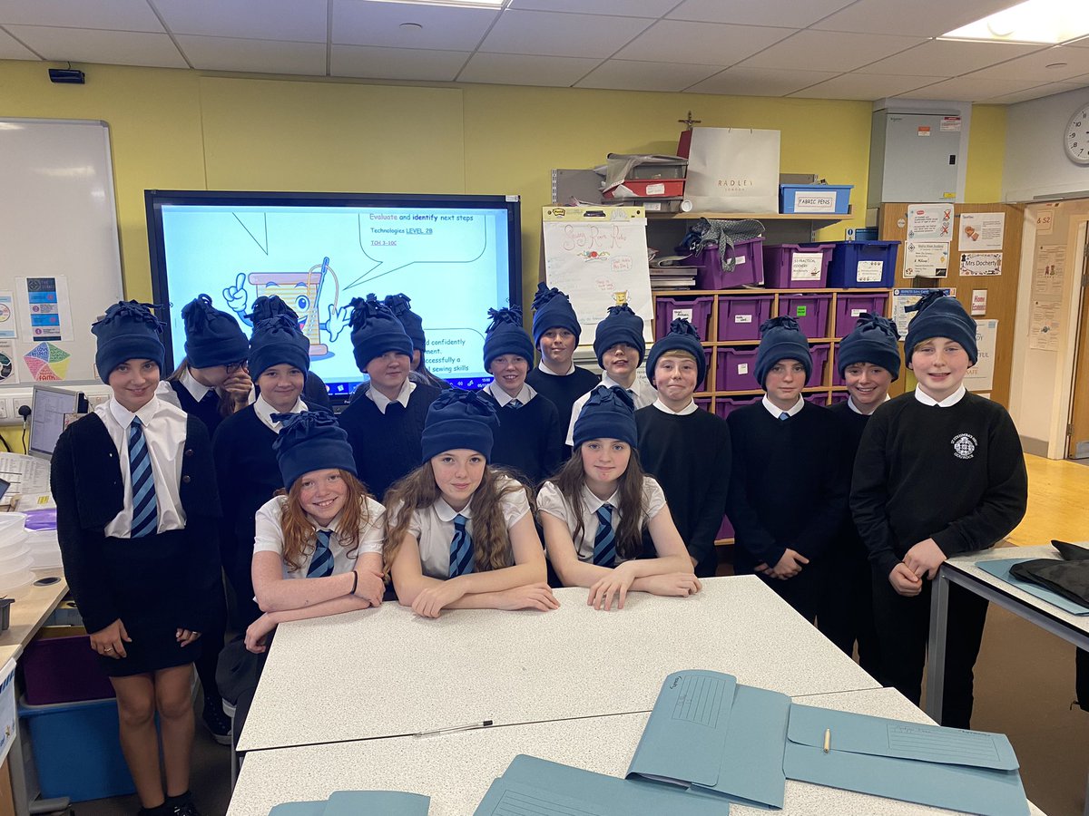 Some of our S1 pupils are finished in the sewing room!!! All ready for the colder days! 🥶 Super 🧵 🪡
