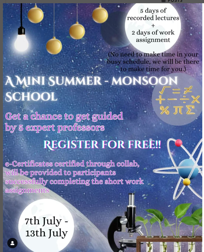 Books_IISERBPR's tweet photo. Mini Summer - Monsoon School"24

Our July 7th online summer school featured top-tier professors in an exciting week of knowledge and growth. A truly unforgettable experience! 🌟📘

Do see up our youtube channel for more videos.
#SummerLearning #Bookworms #VirtualClassrooms https://t.co/MzjLrbtCQ8