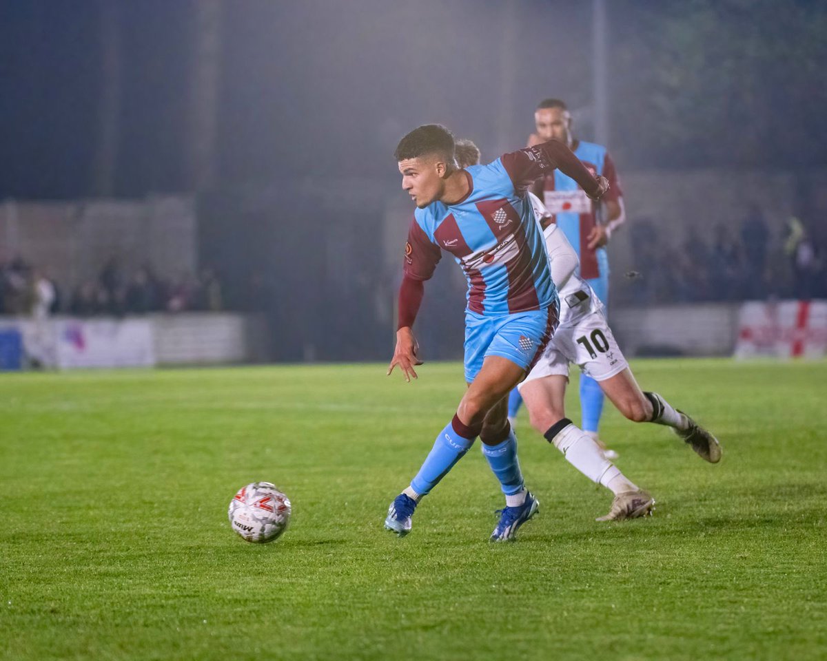 Alexlafleur120's tweet photo. What an experience against a league 1 outfit. Fans were unreal and it’s a night I won’t forget for a while @cheshamutdfc https://t.co/9LlFQQx7H3