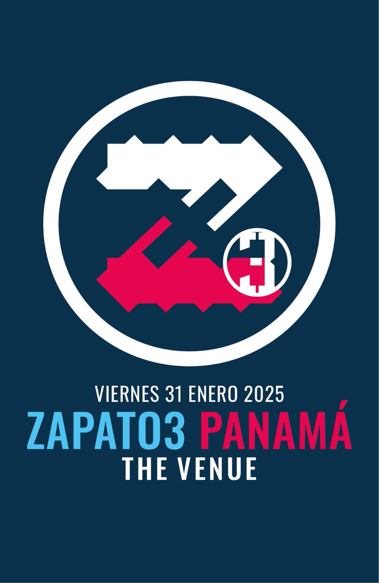 Zapato3's tweet photo. PANAMÁ. Es tu turno! 
Nos vemos el 31 de Enero en The Venue
Entradas: https://t.co/13PqR1V5sJ https://t.co/klj1i7Q7Dp