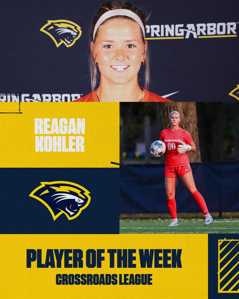 ⚽️ | <a href="/SAUCougarsWSOC/">SAU Women's Soccer</a> sweeps Crossroads League Women's Soccer Player of the Week awards

saucougars.com/news/2024/11/5…