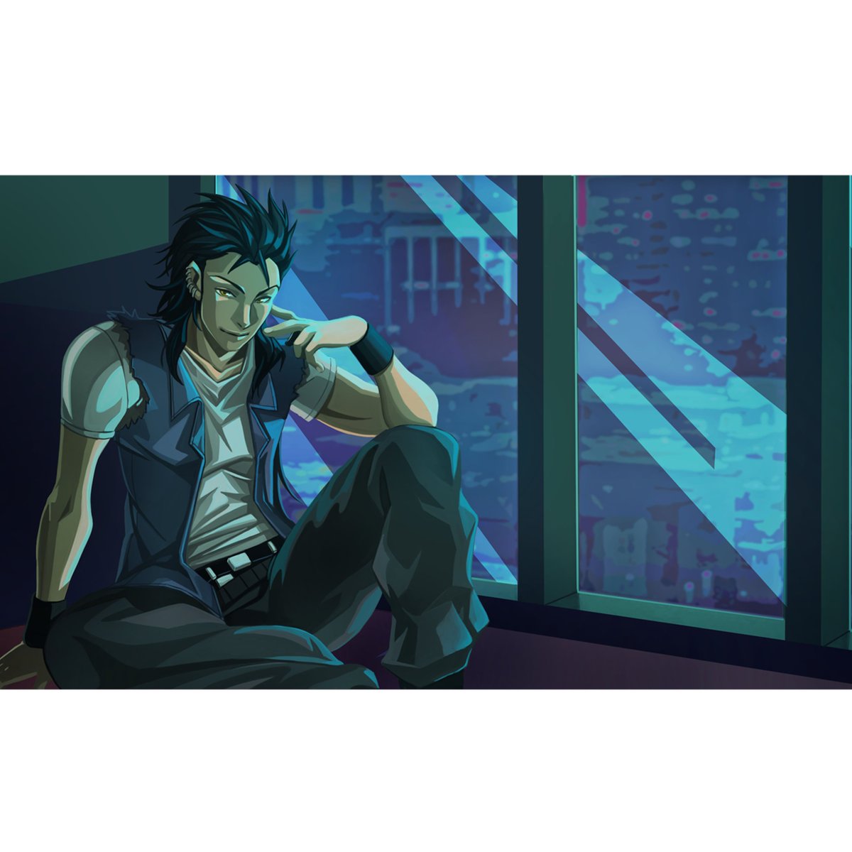 ScabbardT's tweet photo. Same aesthetic style as last week. I’m less confident about this one, but I don’t mind the character’s overall look.
#magic #digitalart #painting #oc #fantasy #strangers #love #myart #artist #ocs #romance #artwork #myocs #friendship #illustration https://t.co/g2OZcXL8nZ