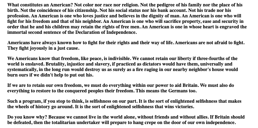 ASchwtzr's tweet photo. The whole speech is very relevant, you can check it out here: https://t.co/slR2TVpYdz https://t.co/6LmOPShmdH