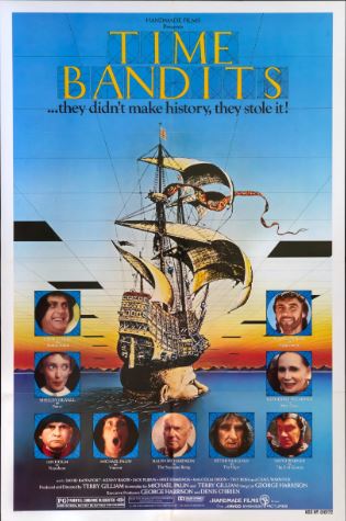 OldSchool80s's tweet photo. Nov 6, 1981: the film Time Bandits was released in U.S. theaters. #80s https://t.co/71kOZ4OS0W