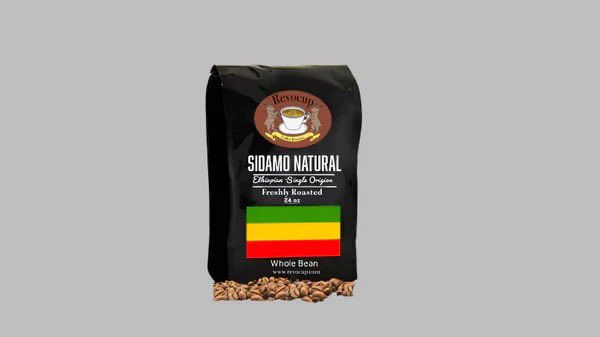revocup's tweet photo. Wake up to the vibrant, fruity notes of Revocup Sidamo Natural! ☕️ Our premium Ethiopian beans are single-origin and hand-roasted for bold, rich flavor. Perfect for coffee lovers craving something unique! 🌍 #SpecialtyCoffee #SingleOrigin #FreshRoast https://t.co/68M3VoMIll https://t.co/rjMmtGhpIq