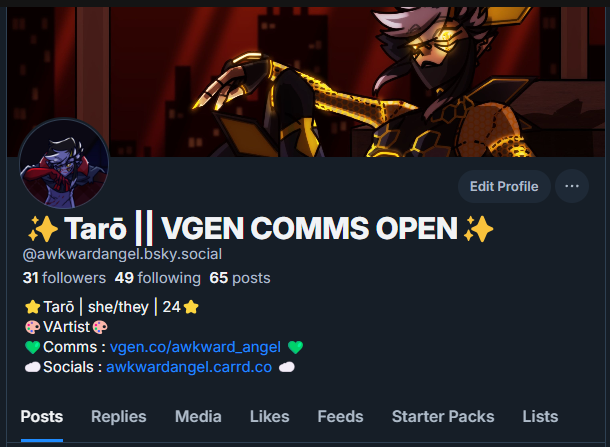 ✨Tarō || awkwardangel.bsky.social ✨ tweet media